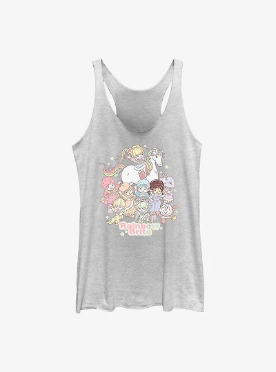 Rainbow Brite Pastel Party Womens Tank