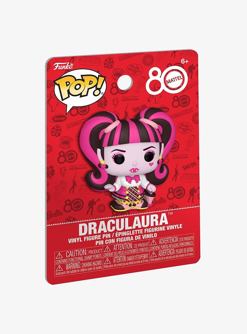 Funko Pop! Monster High Draculaura Vinyl Figure Pin
