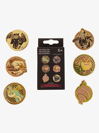 Loungefly DreamWorks How To Train Your Dragon Blind Box Enamel Pin