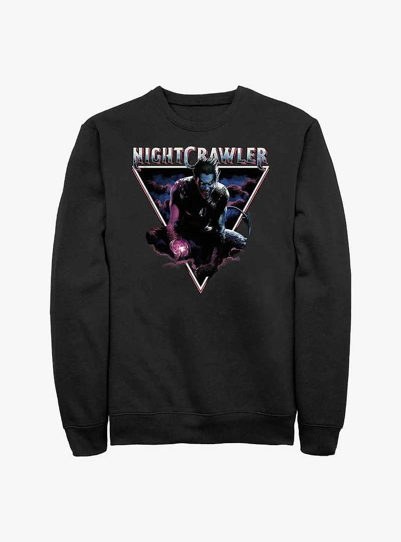 Marvel X-Men Nightcrawler Triangle Sweatshirt