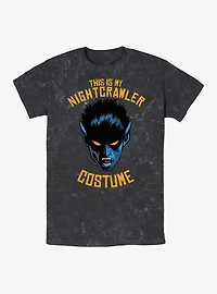 Marvel X-Men This Is My Nightcrawler Costume Mineral Wash T-Shirt
