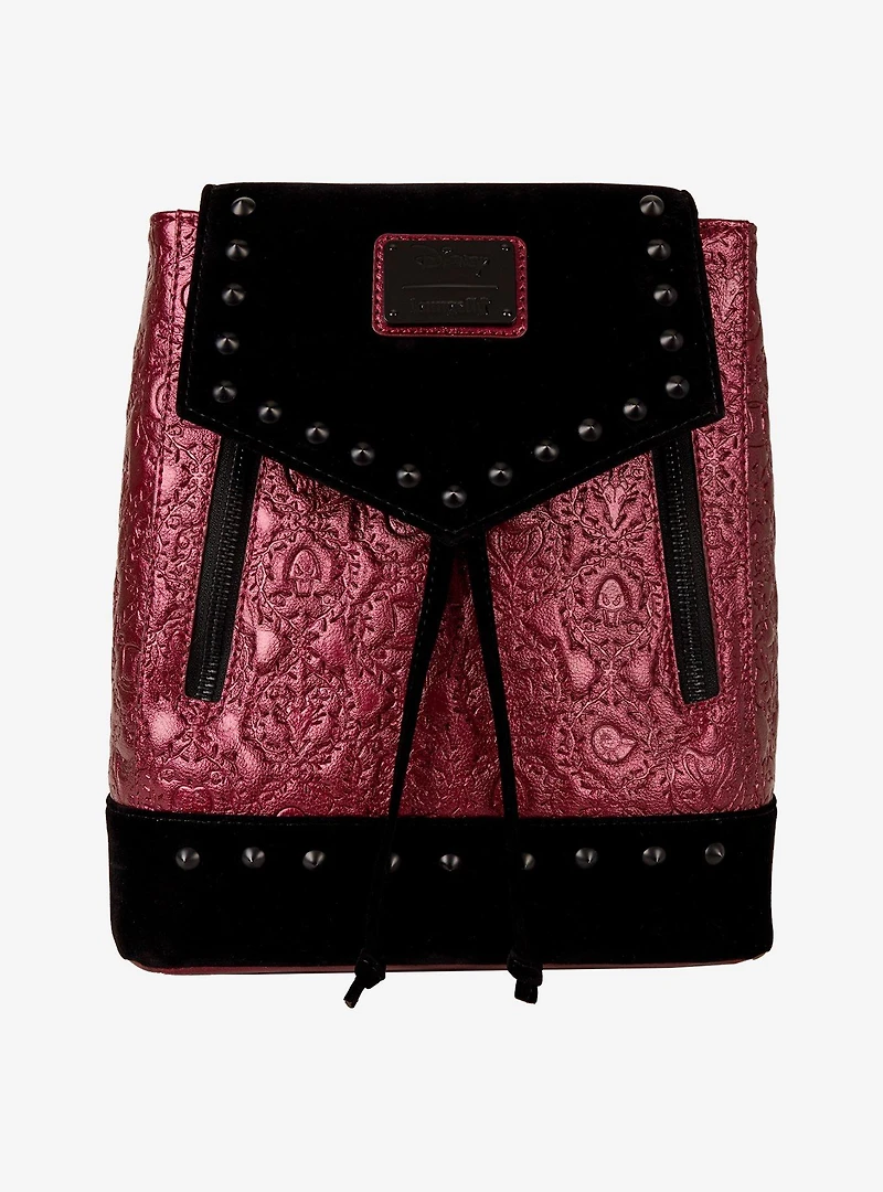 Loungefly Disney Villains Studded Mini Backpack