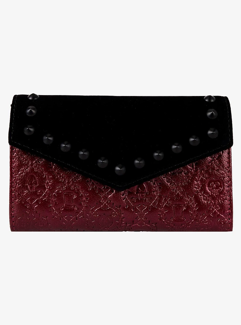 Loungefly Disney Villains Studded Wallet