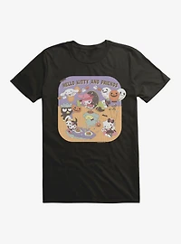 Hello Kitty And Friends Halloween Party T-Shirt
