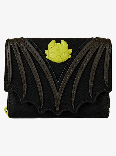 Loungefly DreamWorks How To Train Your Dragon Toothless Neon Wallet