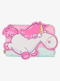 Loungefly Minions Fluffy Unicorn Zip Wallet