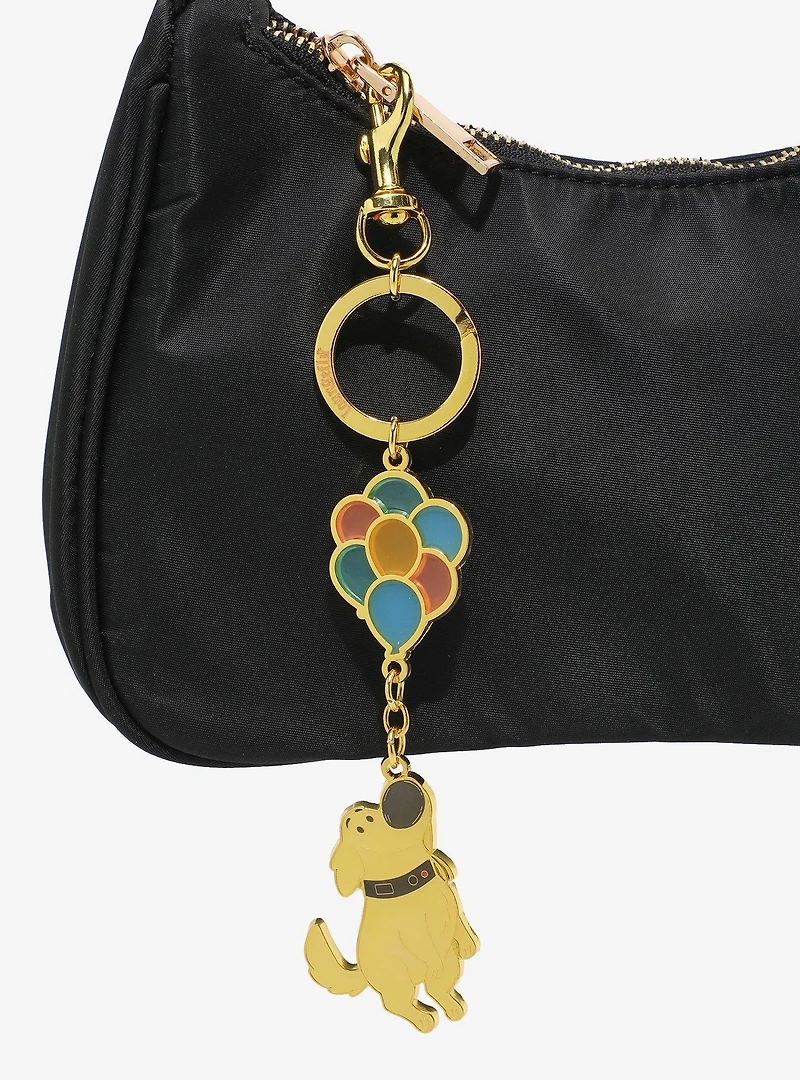 Loungefly Disney Pixar Up Dug Balloons Stained Glass Keychain — BoxLunch Exclusive