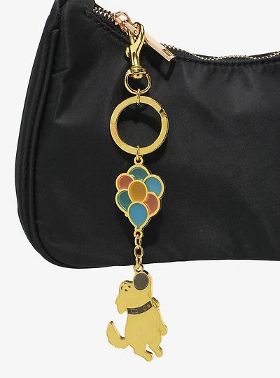 Loungefly Disney Pixar Up Dug Balloons Stained Glass Keychain — BoxLunch Exclusive