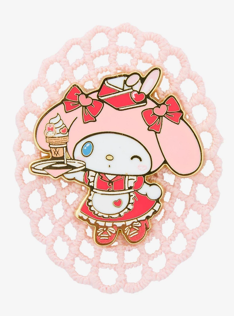 Sanrio My Melody Diner Lace Enamel Pin — BoxLunch Exclusive