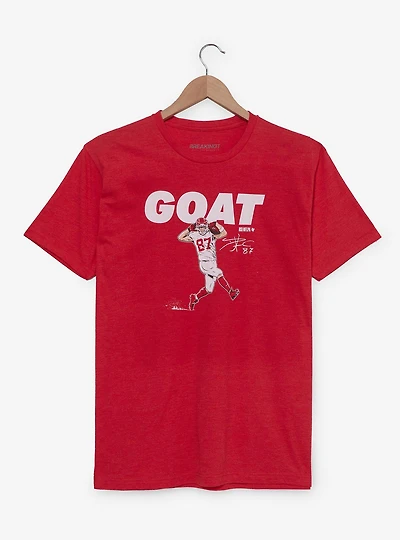 BreakingT Travis Kelce GOAT T-Shirt