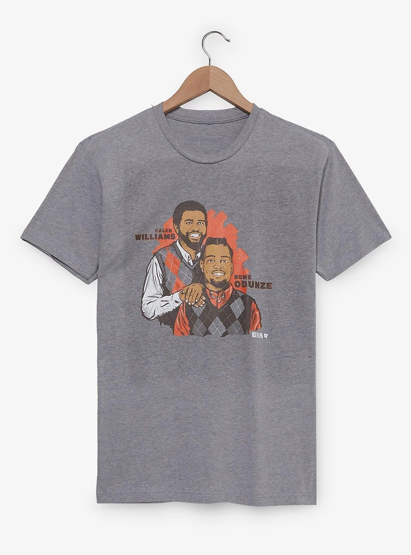 BreakingT Caleb Williams & Rome Odunze Stepbrothers T-Shirt