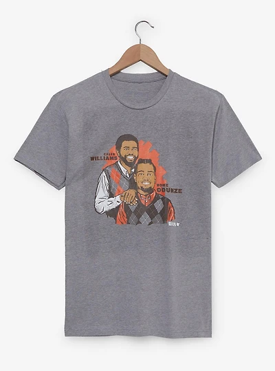 BreakingT Caleb Williams & Rome Odunze Stepbrothers T-Shirt