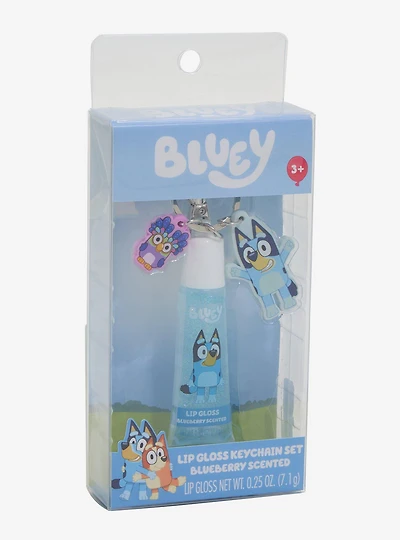 Bluey Charms Blueberry Scented Lip Gloss Keychain - BoxLunch Exclusive