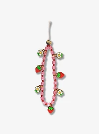 Strawberry Shortcake Vintage x Sonix Beaded Wristlet Charm