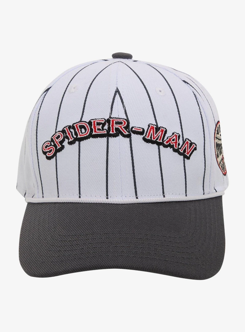 Marvel Spider-Man Striped Baseball Cap — BoxLunch Exclusive