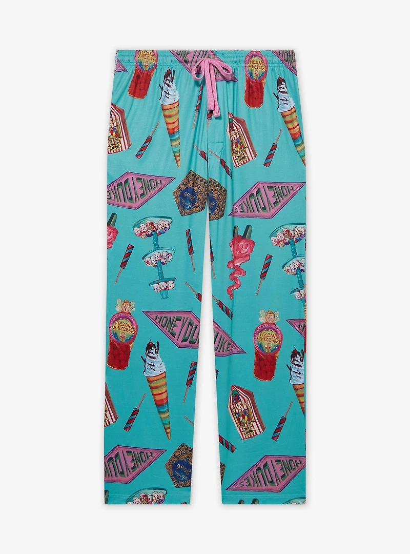 Harry Potter Honeydukes Sweet Treats Allover Print Sleep Pants — BoxLunch Exclusive