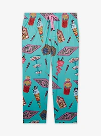 Harry Potter Honeydukes Sweet Treats Allover Print Women's Plus Sleep Pants — BoxLunch Exclusive