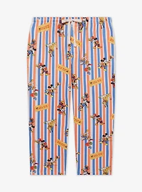 Disney Mickey & Friends Circus Striped Women's Plus Sleep Pants - BoxLunch Exclusive