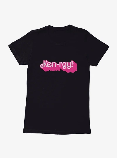 Barbie Movie Ken-rgy! Womens T-Shirt