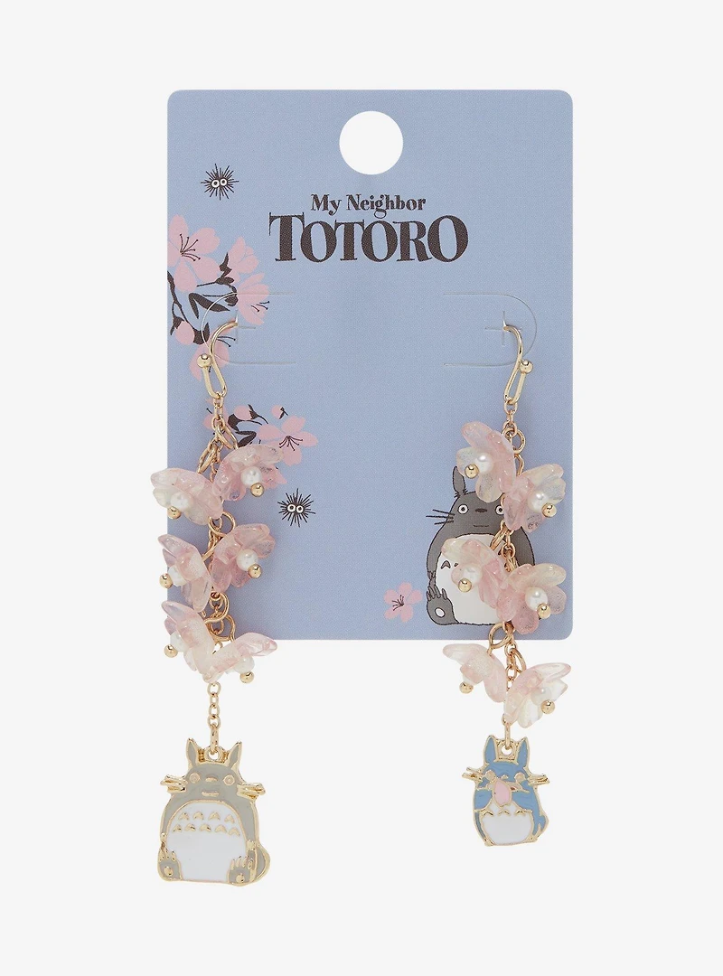 Studio Ghibli® My Neighbor Totoro Cherry Blossom Statement Earrings