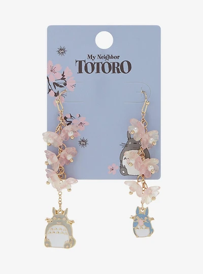 Studio Ghibli® My Neighbor Totoro Cherry Blossom Statement Earrings