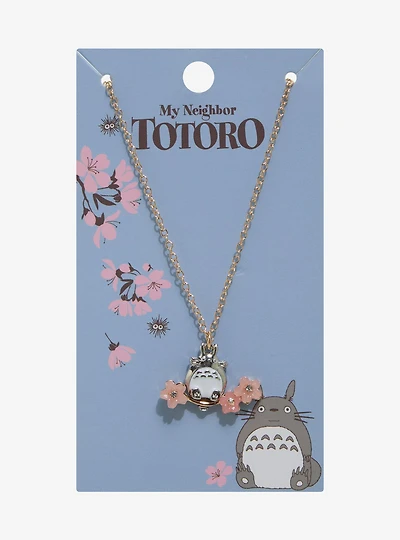 Studio Ghibli® My Neighbor Totoro Cherry Blossom Totoro Necklace - BoxLunch Exclusive