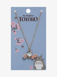 Studio Ghibli® My Neighbor Totoro Cherry Blossom Totoro Necklace - BoxLunch Exclusive