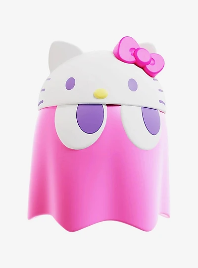 Megahouse Pac-Man x Sanrio Characters Chibi Collect DX Hello Kitty x Pink Ghost Figure