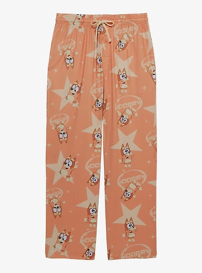 Bluey Bingo Hooray Allover Print Sleep Pants — BoxLunch Exclusive