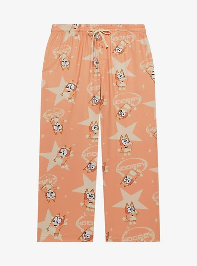 Bluey Bingo Hooray Allover Print Women's Plus Sleep Pants — BoxLunch Exclusive