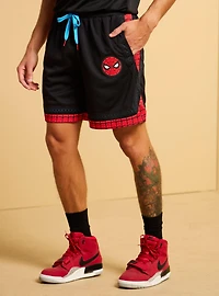 Marvel Spider-Man Contrast Mesh Shorts — BoxLunch Exclusive