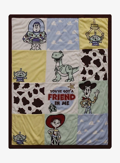 Disney Pixar Toy Story Characters Quilted Baby Blanket - BoxLunch Exclusive