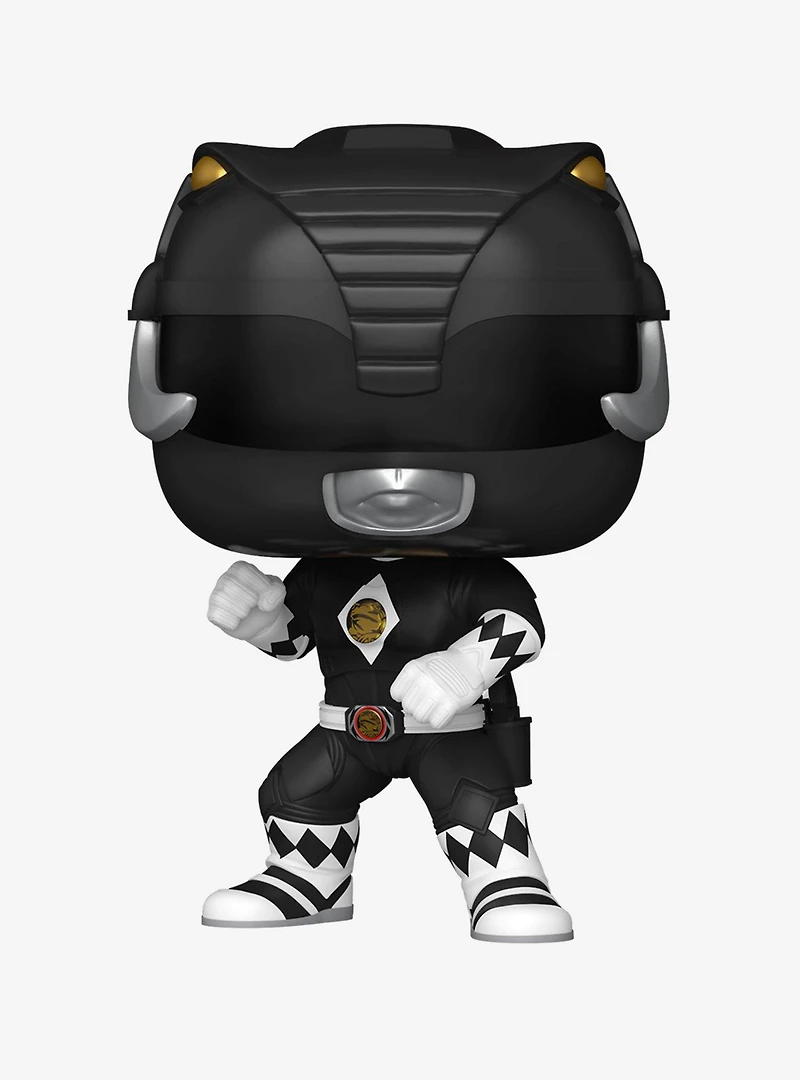 Funko Pop! Movies Mighty Morphin Power Rangers: The Movie Black Ranger Vinyl Figure