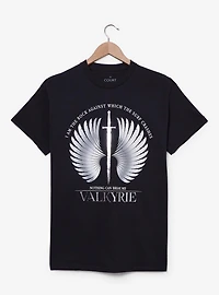A Court of Thorns and Roses Valkyrie Silver Symbol Women's T-Shirt