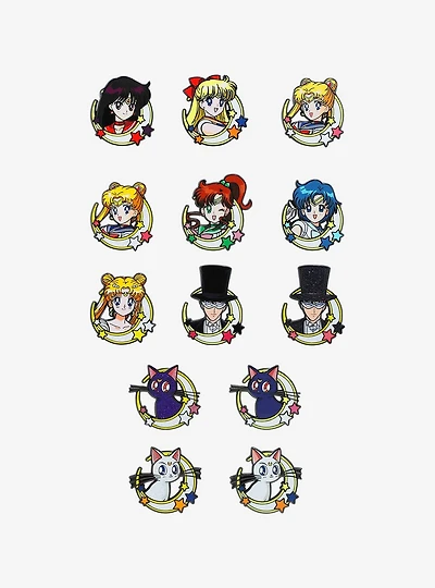 FiGPiN Sailor Moon Characters Blind Box Enamel Pin