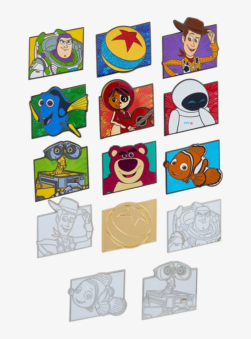 FiGPiN Disney Pixar Characters Blind Box Enamel Pin