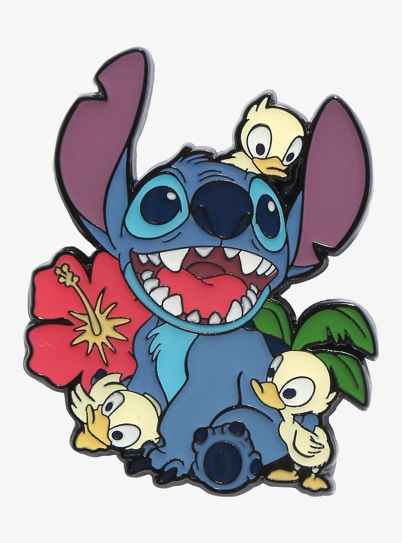 Loungefly Disney Lilo & Stitch Ducklings Stitch Enamel Pin