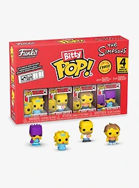 Funko Bitty Pop! The Simpsons Maggie Simpson & Friends Mini Vinyl Figure Set