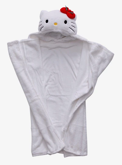 Sanrio Hello Kitty Holly Bow Hooded Throw