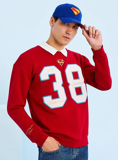 DC Comics Superman Vintage Jersey Crewneck - BoxLunch Exclusive
