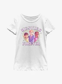 Disney Pixar Inside Out 2 Three Besties Forever Youth Girls T-Shirt