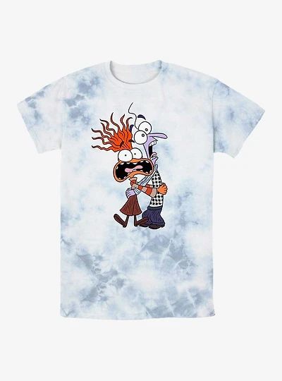 Disney Pixar Inside Out 2 Anxiety And Fear Tie-Dye T-Shirt