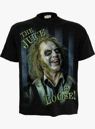 Spiral Beetlejuice 2 Juice Is Loose Front Print T-Shirt