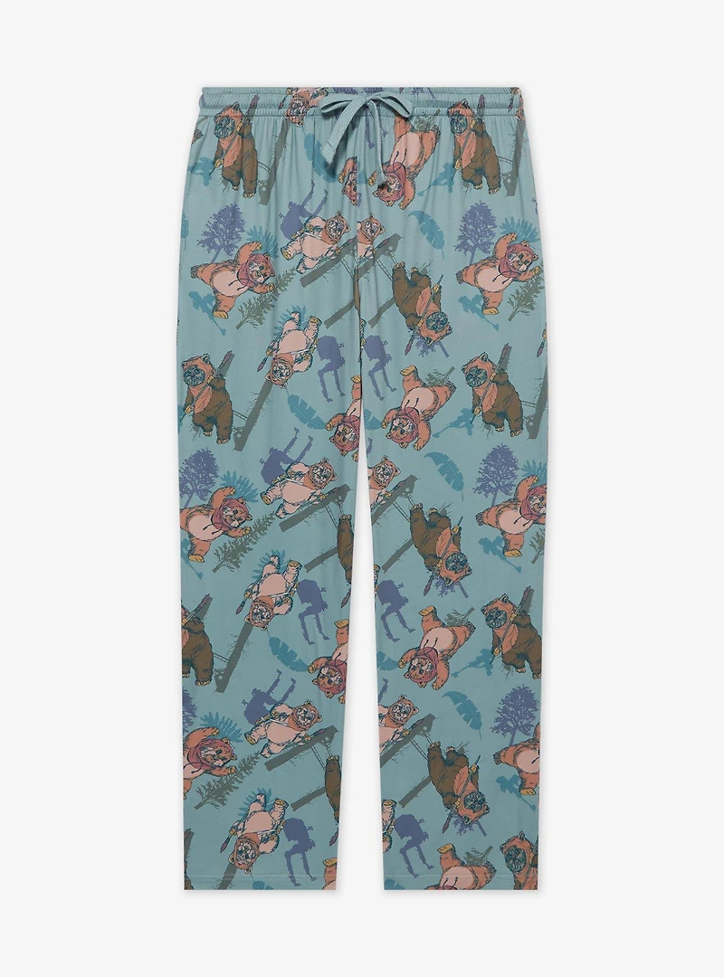 Star Wars Ewoks Allover Print Women's Sleep Pants - BoxLunch Exclusive