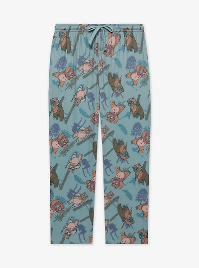 Star Wars Ewoks Allover Print Women's Sleep Pants - BoxLunch Exclusive