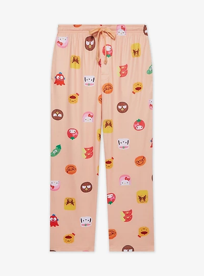 Sanrio Hello Kitty and Friends Bento Box Snacks Allover Print Sleep Pants - BoxLunch Exclusive