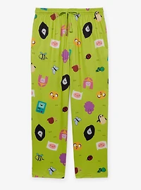 Adventure Time Characters Allover Print Sleep Pants - BoxLunch Exclusive