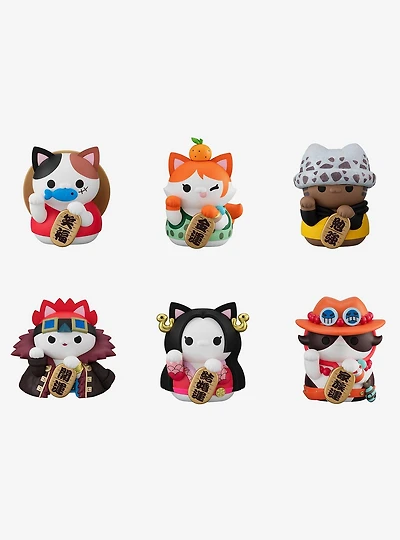 Megahouse One Piece Mega Cat Project Nyan Piece Nyaan! Beckoning Cat (Lucky Cat Pirates) Blind Box Figure