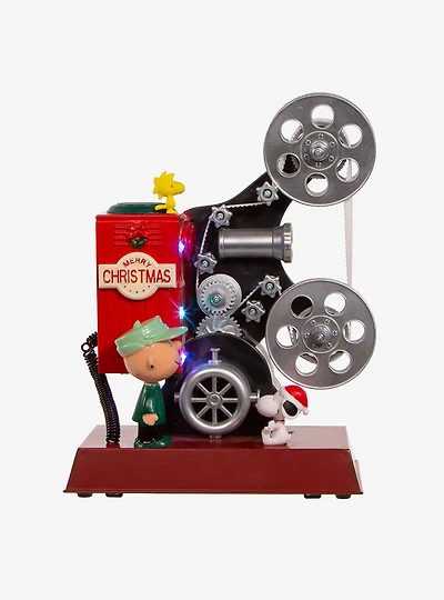 Peanuts Animated Projector Musical Tablepiece