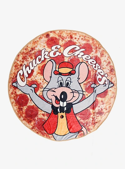 Chuck E. Cheese Pizza Throw — BoxLunch Exclusive